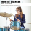 Drum Stop Voice Coil,Silent Pad,Drum Damperner Ring Percussion Instrument Accessories Tools 9