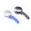 2Pack Stainless Steel Horse Comb with Touch Grip, Sweat Cleaning Tool, Random Color 2