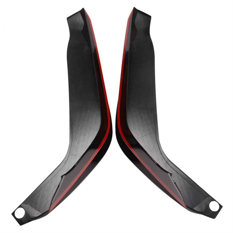 Car Front Bumper Side Spoiler Guard Body Modification For 11Th 22 Lip Wrap Angle Splitters 4853150985217