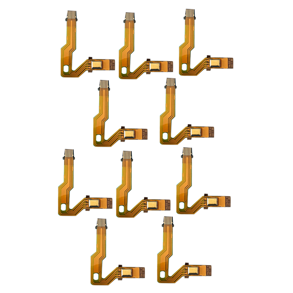10Pcs Left Microphone Flex Cable V2.0 For Game Console Inner Ribbon Cables Replace Controller 4853150980014
