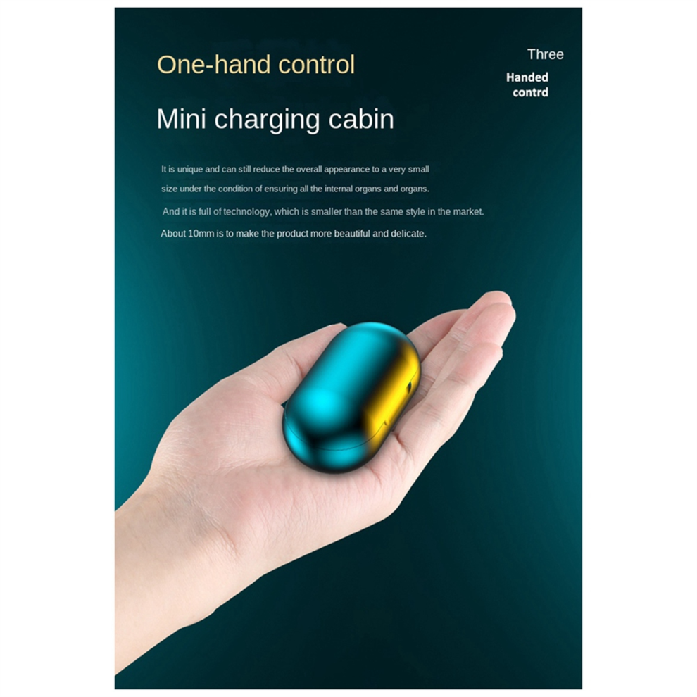 Mini Bluetooth 5.4 Wireless Earbuds With Charging Case Earphones Pink 4853150980403