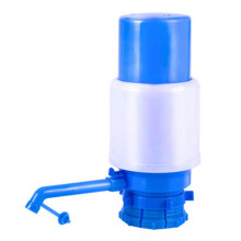 Hand drinking water pump with hose extension Removable pipe water dispenser Action pump dispenser Blue 2