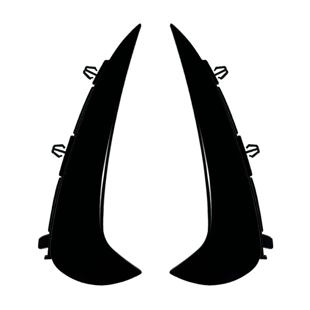 For Glc Class X254 Line 2023 2024 Rear Bumper Trim Lip Spoiler Canards Fins, Black 4853150986177
