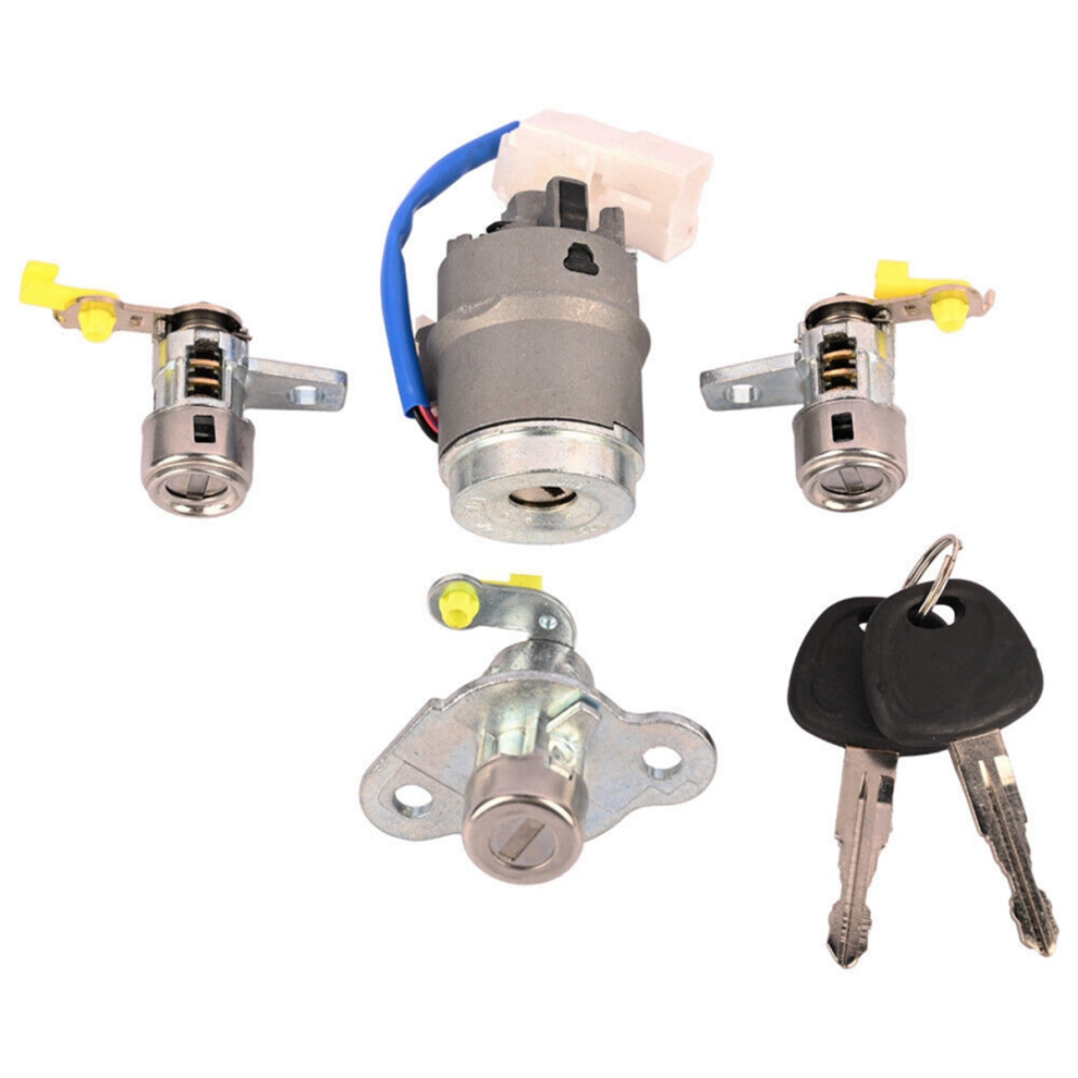 Car Ignition Lock Cylinder + Door For Accent 2006-2011 81905-1E000 81920-1Ea00 Light 4853150986917