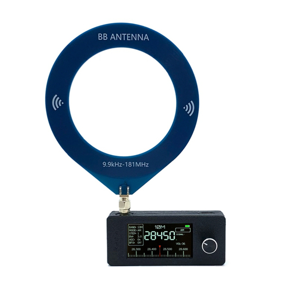 9.9Khz-181Mhz Sma Interface Mini Loop Antenna Pocket Size Si4732 Radio, Receiver,Mini Radio,9.9Khz-181Mhz Receiver 4853150997760
