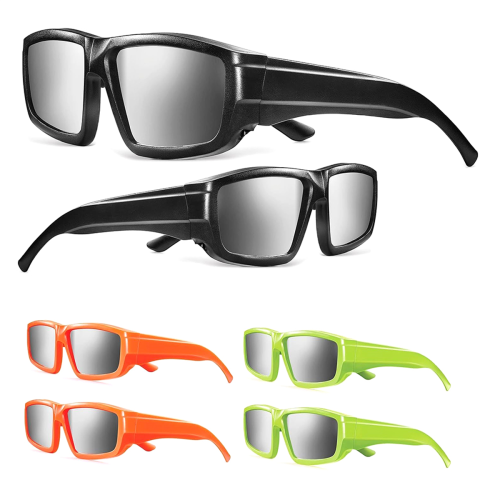 6Pack Solar Eclipse Glasses Safe Shades for Direct Sun Viewing 1