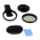 1 Set Solar Eclipse Phone Filter 52mm Camera Lens ND 2-400 Smartphone with Clip Cap 5