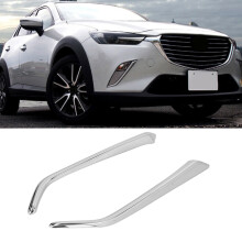 Mazda CX‑3 2015‑2019 Chrome Fog Light Trim Strips - 2pcs ABS Decoration