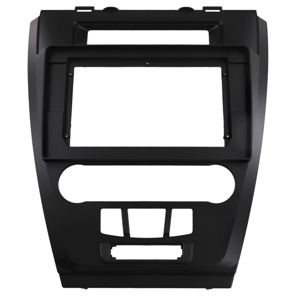 10.1 Car Radio Fascia Frame Adapter For Fusion 2009-2012 2 Din Dash Android Mp5 Panel Kit Black 4853150914934