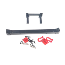 For Mangniu 128 Upgraded the Modified Metal Aluminum Alloy Rear Bumper Back Bar and Trailer Buckle