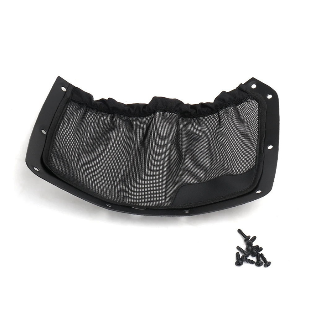 Utv Front Seat Back Storage Pocket Net Cover Rear String Bag Mesh Holder For Hd7 Hd8 Hd9 Hd10 Max Black 4853150912244