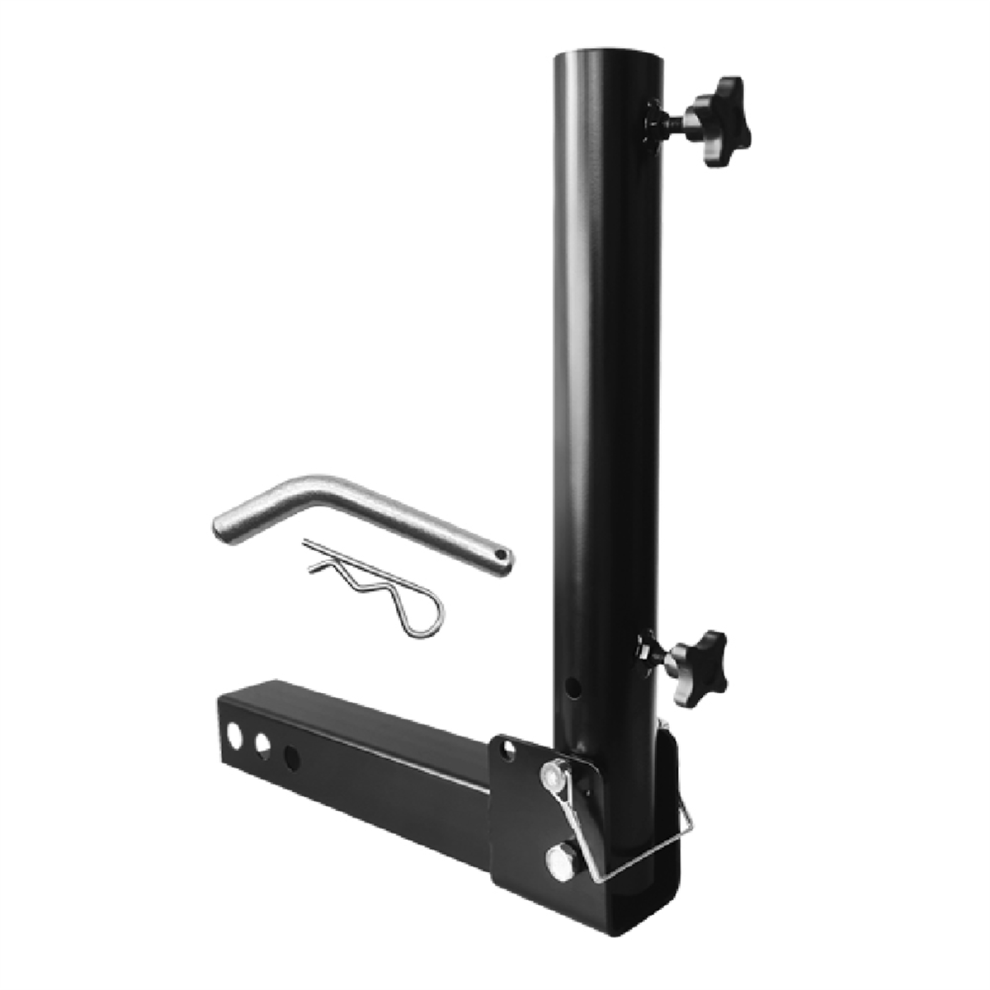 Trailer Hitch Mount Adjustable Flag Pole Holder,For Vehicle With Receiver,For Suv Rv Pickup Car Truck Saudism