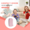 Pink Carrying Case Compatible with , Portable Bag for Switch Lite Storage 7