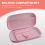 Pink Carrying Case Compatible with , Portable Bag for Switch Lite Storage 10