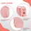 Pink Carrying Case Compatible with , Portable Bag for Switch Lite Storage 6