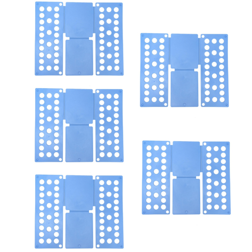 Shirt Folding Board, Space Saving Clothes Folder,Shirt Auxiliary Board 5pcs 1
