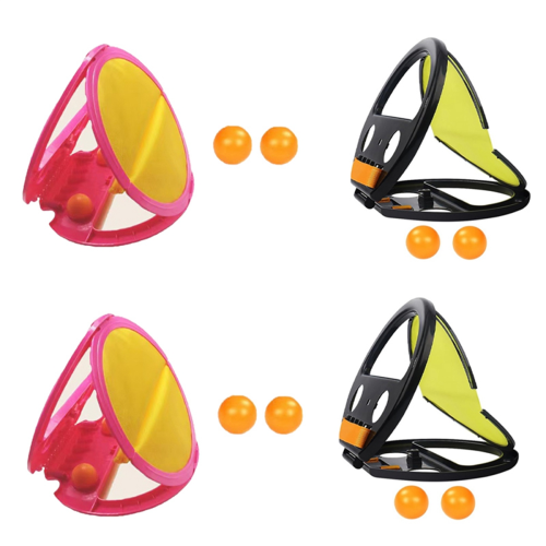 Catch Game, Game Set, Indoor and Outdoor Hand Throwing Catching Educational Racket,