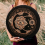 Lunar Eclipse Drum Moon Style Sound Imitation Sheepskin Percussion Instrument 25cm 5