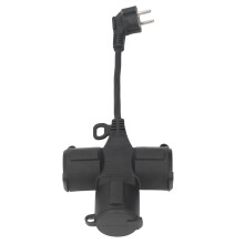 IP44 3-Wege-Steckdosenverteiler 16 A 14 cm 1,5 mm² Kabel