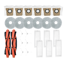 For M30 Pro C107 Replacement Spare Parts Accessories Main Side Brush Hepa Filter Mop Cloth Dust Bag