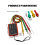 60V-600V AC Three Phase Rotation Indicator Meter Sequence Tester LED Buzzer with Portable Pouch 10