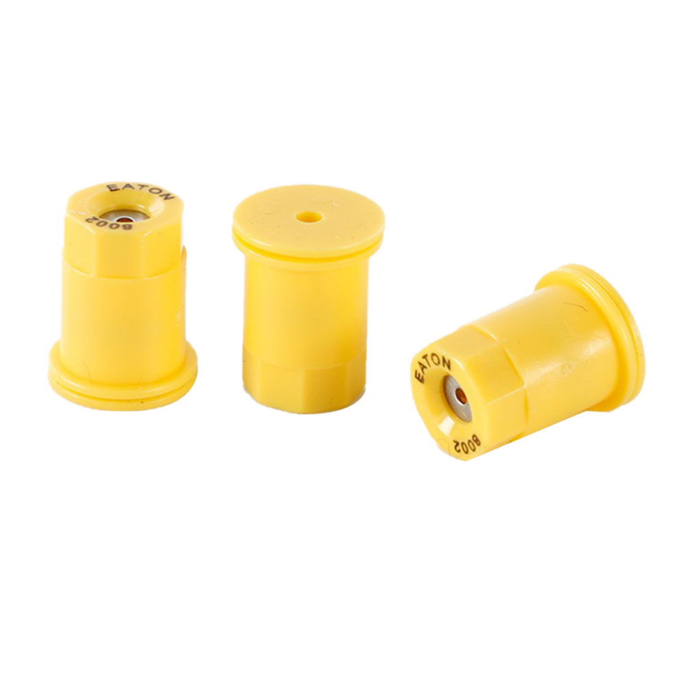 30Pcs Agricultural Sprayer High Pressure Round Windproof Atomizing Nozzle Sprinkler Head 80 Degree Yellow Saudism