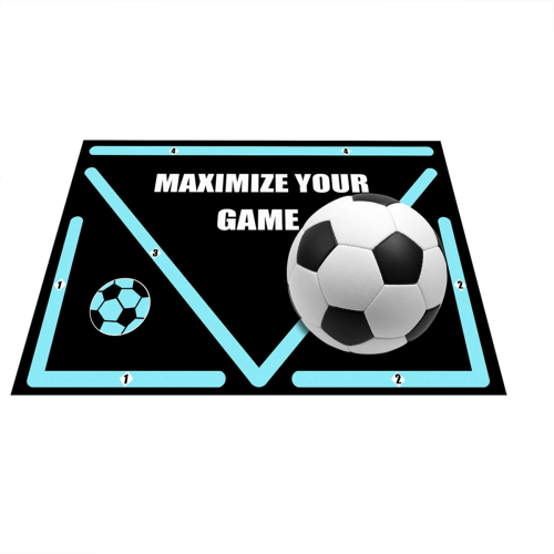 Football Training Mat Silent Non-Slip Shock Absorption Footstep 2