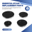 4Pcs Portable Gas Stove Burner Replacement - Head Range Burners 5