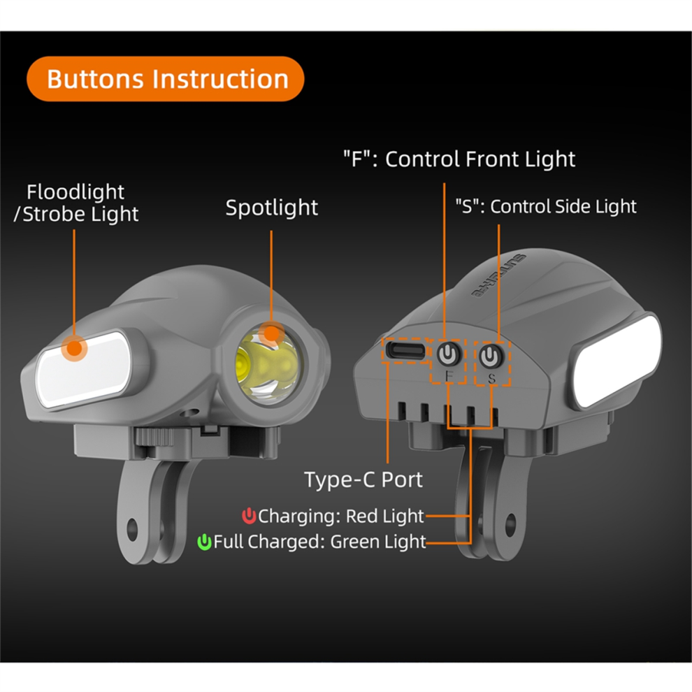 Searchlight Mount Kit For Avata2 Expansion Accessories Go3 Sports Camera Mounts 4853150931207