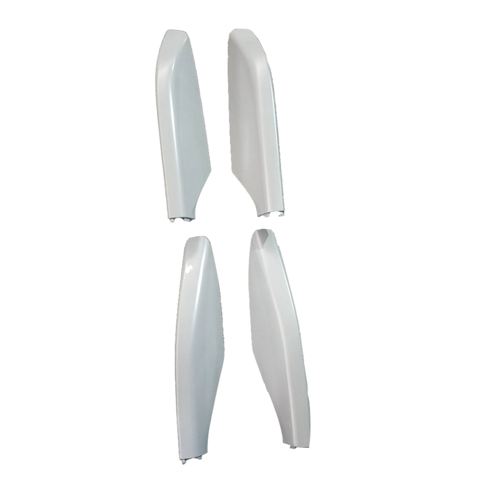 Car Roof Rack Cover Luggage Bar Rail End Protection Lid 6349260040 For Prado Lc120 2003-2009 White 4853150929570