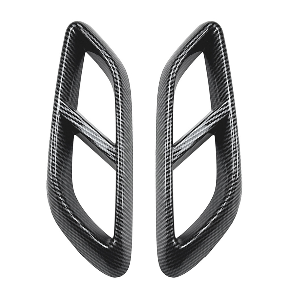 Car Exhaust Pipe Trim Cover Stickers For - Cle Coupe C236 2024+ Tail Throat Decor Frame Carbon Fiber 4853150934505