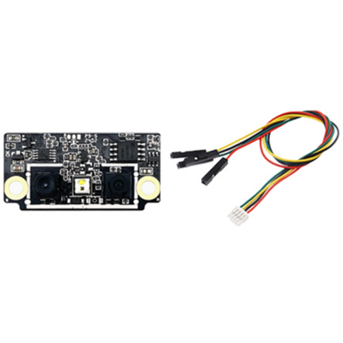 Smart Access Face Recognition Module with Binocular Camera 4 PIN Cable AI Live Body Detection Serial Communication 1