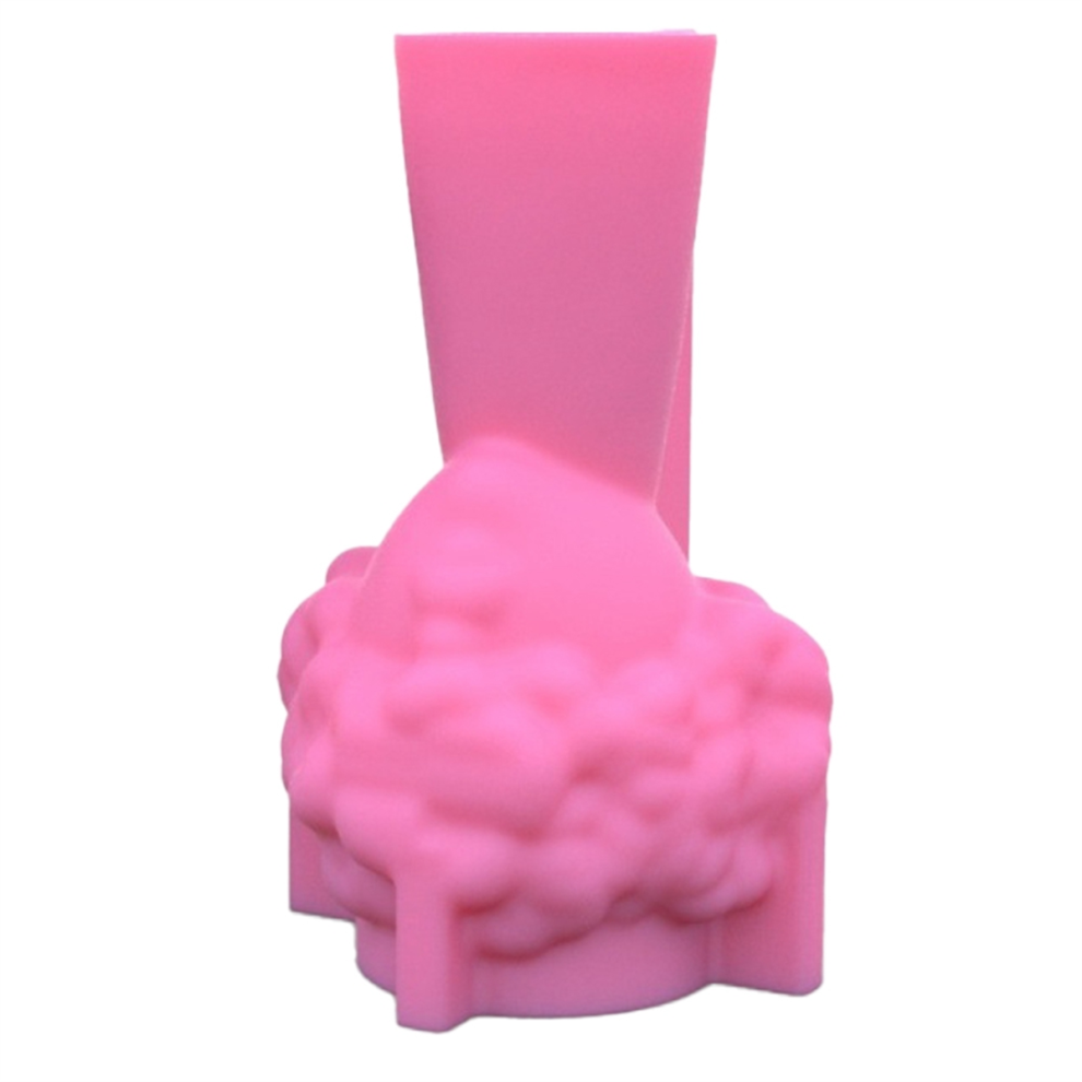 Saudism Human Face Resin Vase Silicone Mold Diy Nordic Style Shaped Concrete Cement Gypsum Mould