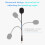 Full Directional Gooseneck 3.5mm Condenser Mic for Interviews & Speech 4