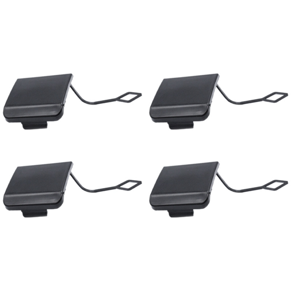 4Pcs Car Front Bumper Tow Hook Cover 2038850026 For C-Class W203 C230 C240 C280 C32 Black 4854124548148
