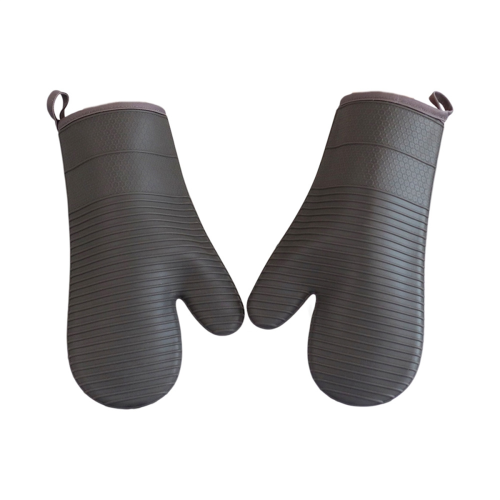 High Temperature Resistant Silicone Insulation Gloves Anti-Scalding Microwave Thickened Baking Oven 1