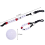 Black Golf Scorer Bead Chain Easy to Carry Scoring Supplies 11