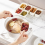 2PC Condiment Jars with Tray Small Dividers Countertop Spice Organizer Kitchen Storage Container for Refrigerator,B 8