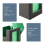 Card Storage Box for Trading Cards ,Card Deck with Display Window Case Blue 9