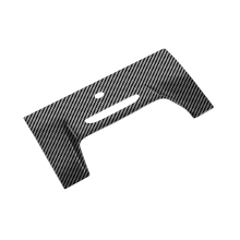 Car USB Charging Panel Trim Sticker for EV9 2023 2024 Central Control Air Outlet Lower Carbon Fiber
