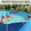 12Ft Pool Liner Pad for Above Ground Protects the From Rocks, , Glass and Other Objects 6