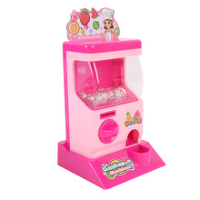 Miniature Capsule Vending Toy Pink, 42.5x15cm, Plastic Kids Educational