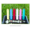Blue Plant Labels, Nursery Plastic Labels 6 Colors, Waterproof Seed 3
