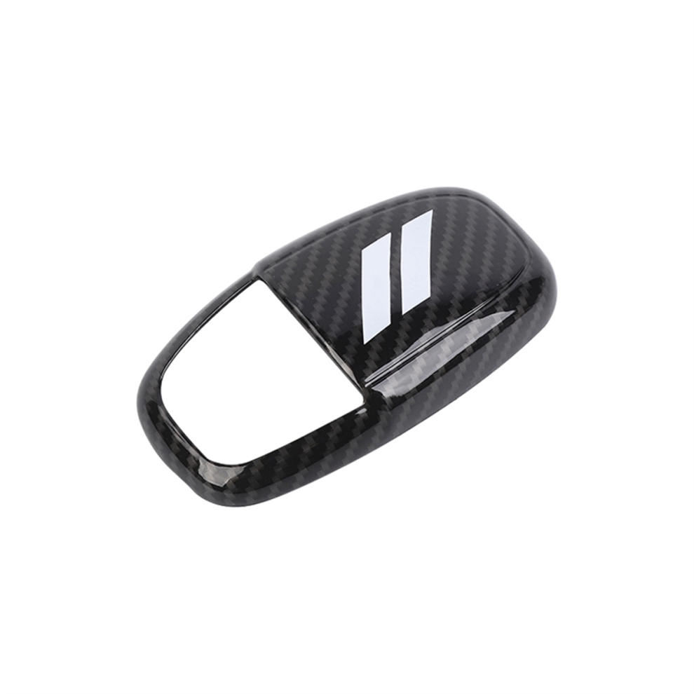 Carbon Fiber Gear Shift Knob Head Cover Trim For Charger 2015-2024 Durango 2018-2024 C 4854124549893