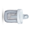 Hanging Bath Toy Storage with Quick Drying Mesh, White & Gray 6