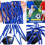 Black Football Ball Net Bag, Bold Encryption + Elastic Rope, Training Portable Bag 4