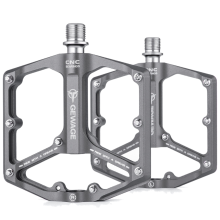 Titanium Aluminum Alloy 3 Bearings Bicycle Pedals Anti-Slip BMX Road Bike Pedal Cycling Sealed Bearing