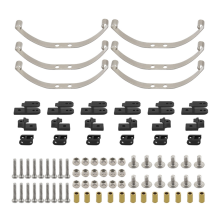 1 Set Leaf Spring Damping Suspension Accessories for 1/16 MN Car B36 B16 Q60 Q63 Q75 Black
