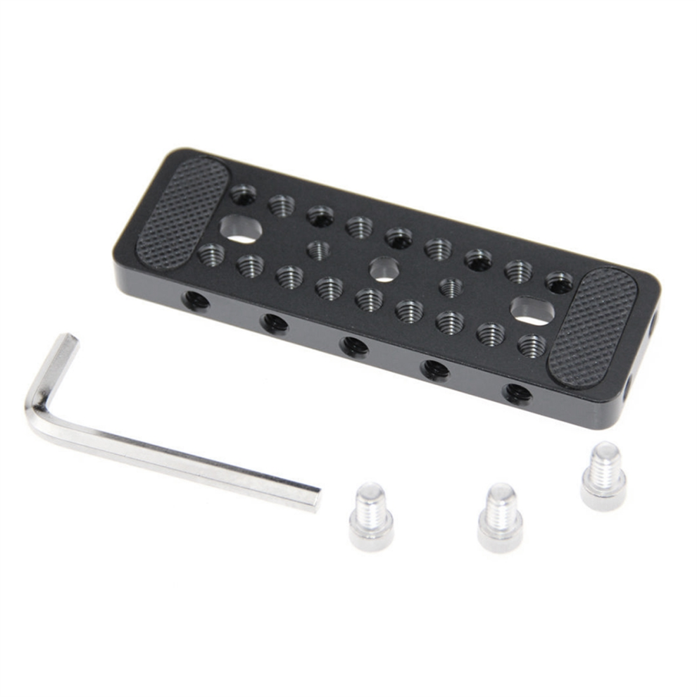 Cheese Plate Top Camera Easy Baseplate With 1/4 Screw For Cinema Dslr Cage 4854124565640