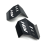 Motorcycle Side Spoiler Wind Front Fairing Protector Wing Cover for ADV 160 2023 2024 ,ABS Black 4